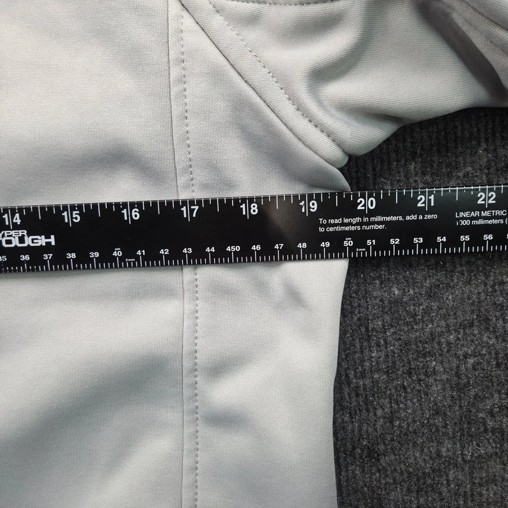 Super Bowl LII MN Full Zip Softshell Jacket Gray Mens Small BDA Performance‎